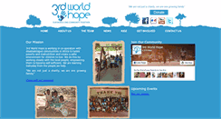 Desktop Screenshot of 3rdworldhope.org.uk