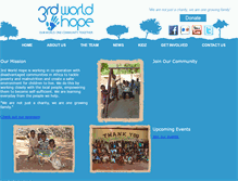 Tablet Screenshot of 3rdworldhope.org.uk